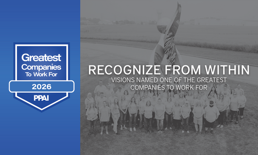 Recognize From Within: Visions Named One of the Greatest Companies to Work For