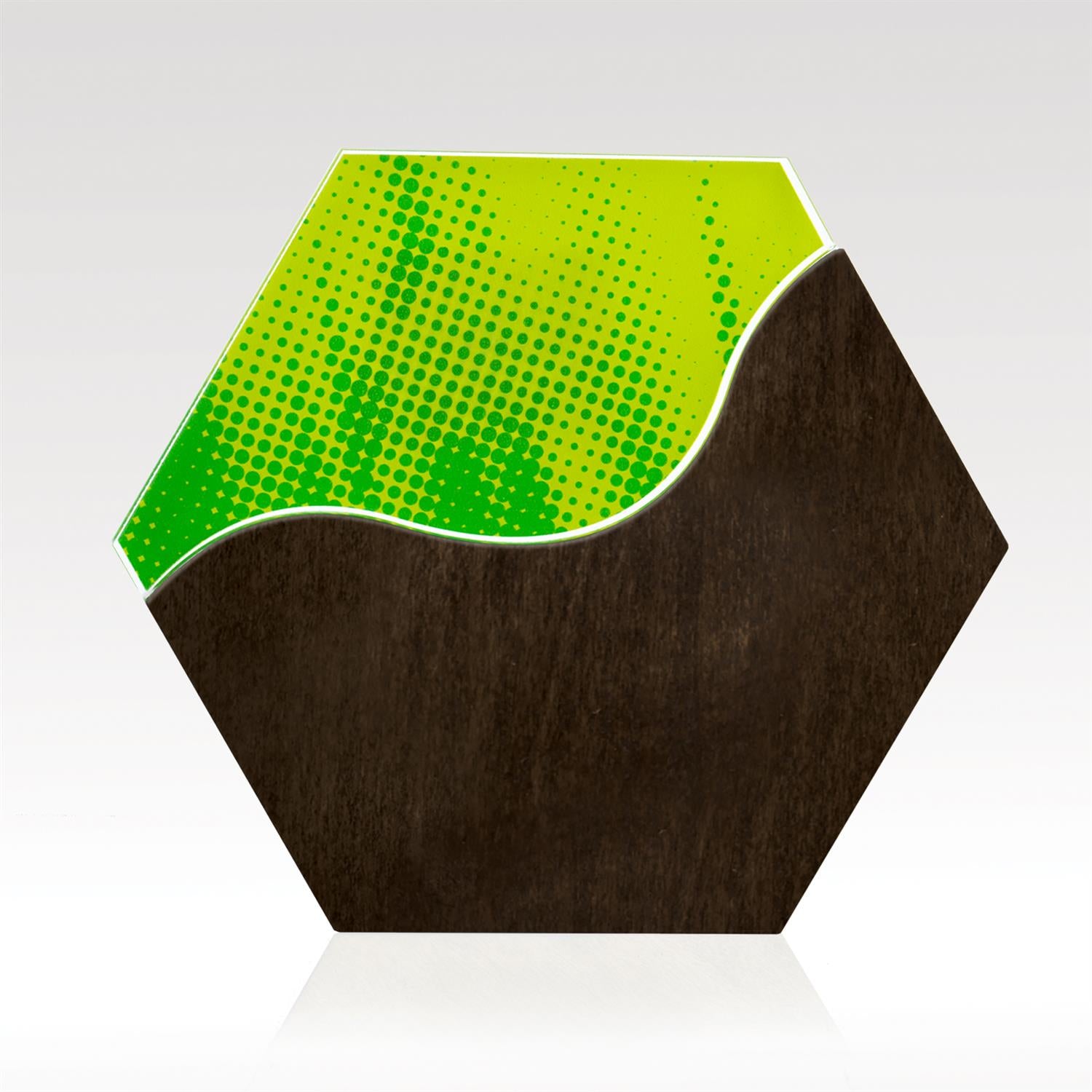 WAVE-HEX-L-DARK-BLANK