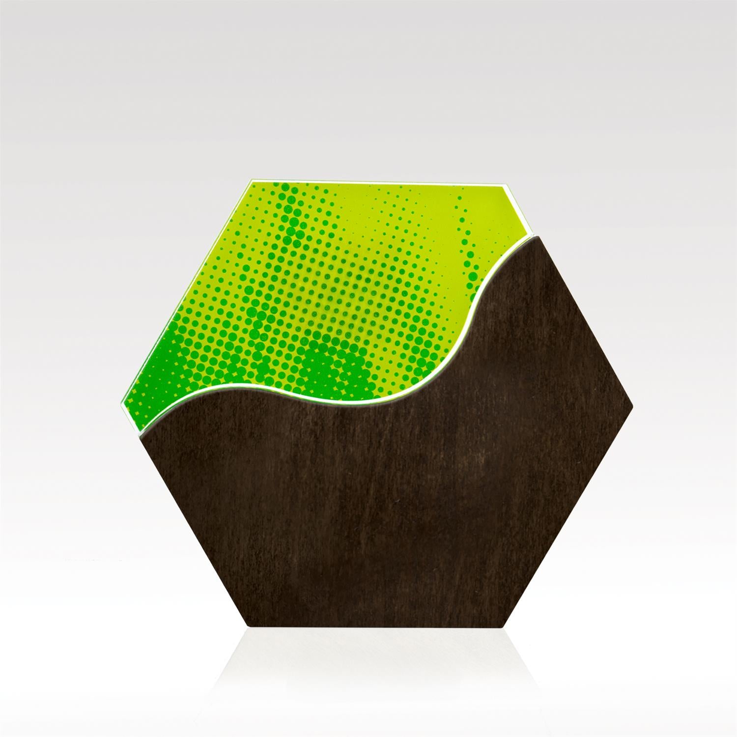 WAVE-HEX-S-DARK-BLANK